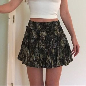 Flowey skater skirt, size small